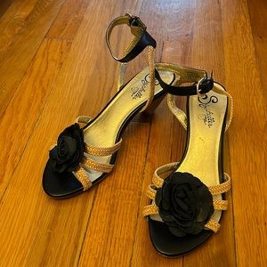 Bundle 3 for $30 Seychelles modcloth sweet pea black leather kitten heels 7.5